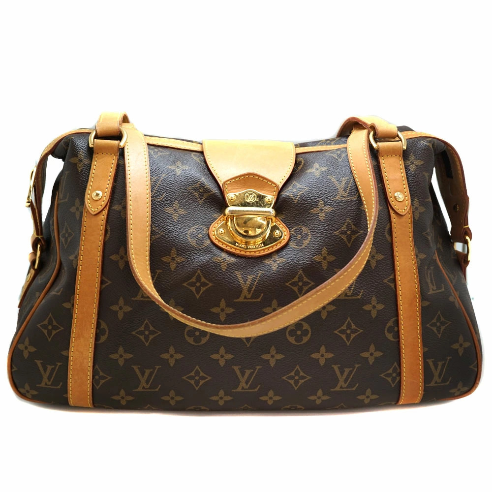 LOUIS VUITTON Stresa Monogram Canvas Brown Shoulder Bag